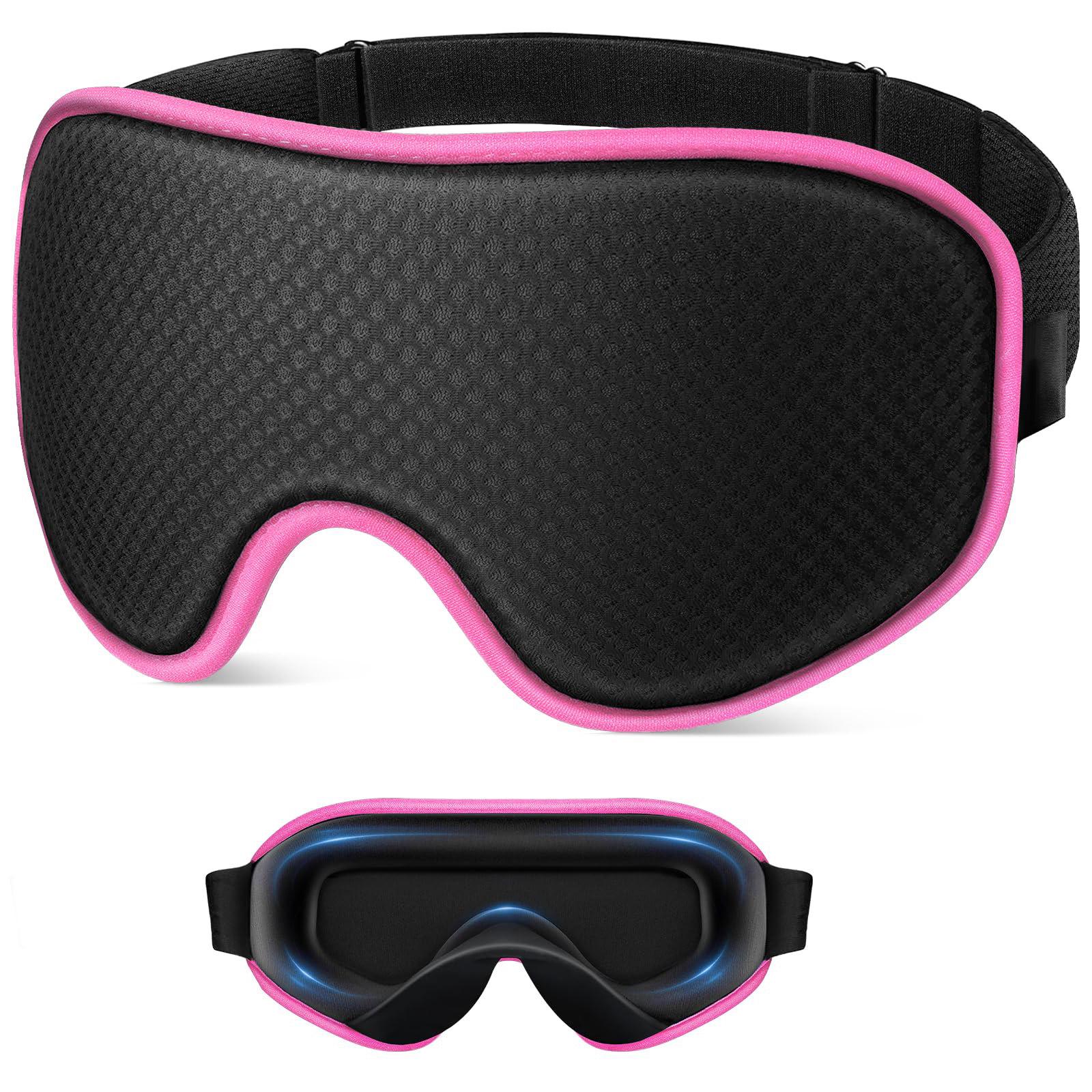 

Yiyan 3D Breathable Eye Mask for Men and Women: Perfect for Travel, Naps, Nighttime, and Light Blocking. 3D Football Flower Eye Mask