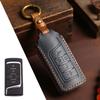 Genuine Leather Key Cover for GAC Trumpchi GS Models: GS4, GS3, GM6, GS7, GS8, GA6, M8, GS5 Key Chain