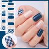 1 Sheet Nail Stickers Nail Strips Self-Adhesive DIY Nail Art Perfect for Nail Enthusiasts and Professional Manicurists