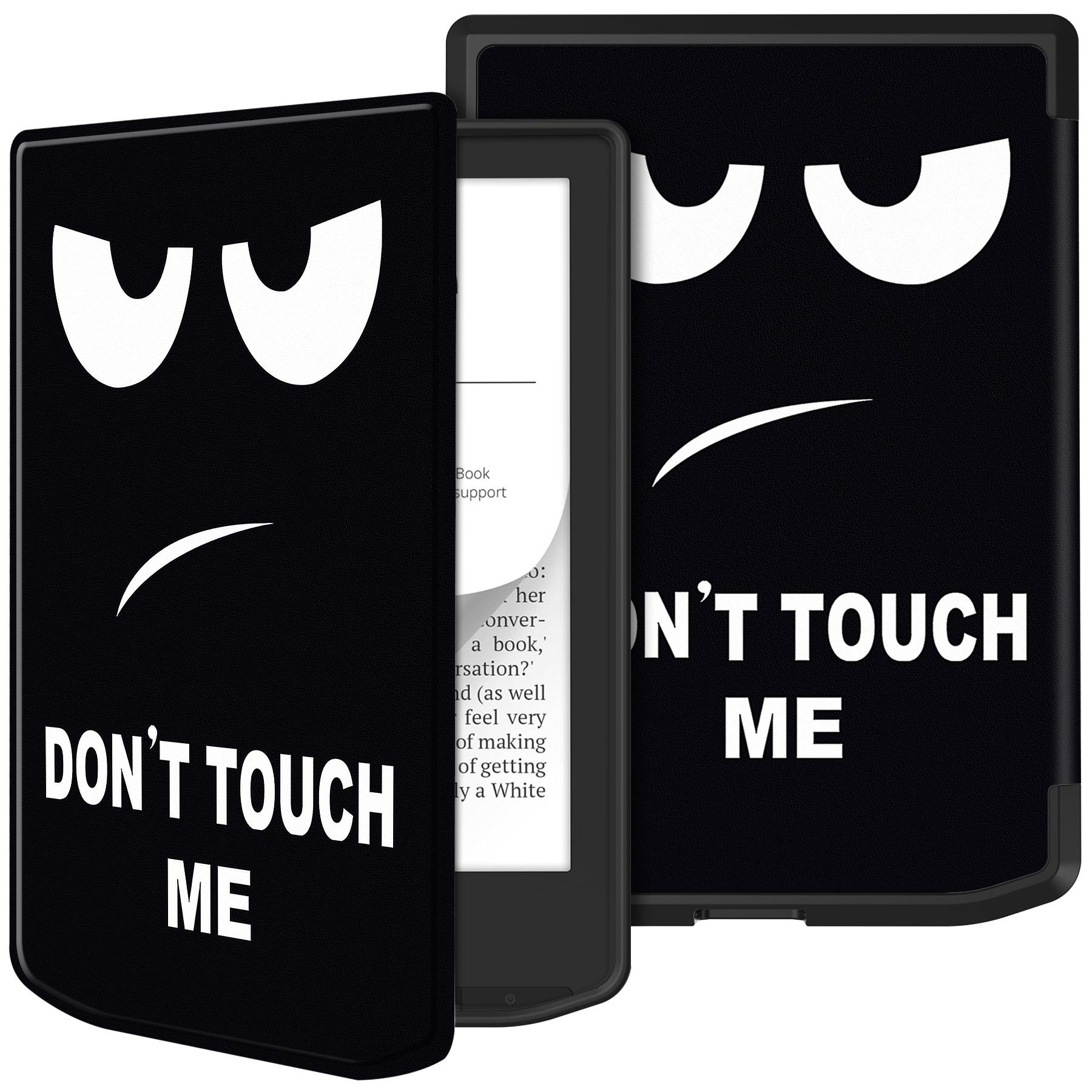 

Tablet Case for Pocketbook Verse Lite PB619 PB629 PB634 Tri-Fold Tablet Case with Stand, Multi-Angle Folio Cover Verse‎ Lite PB619 чёрный