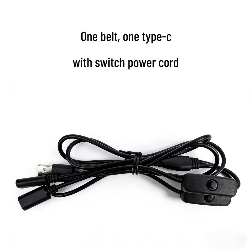 Adjustable USB to DC38135 Type-C Power Extension Cable