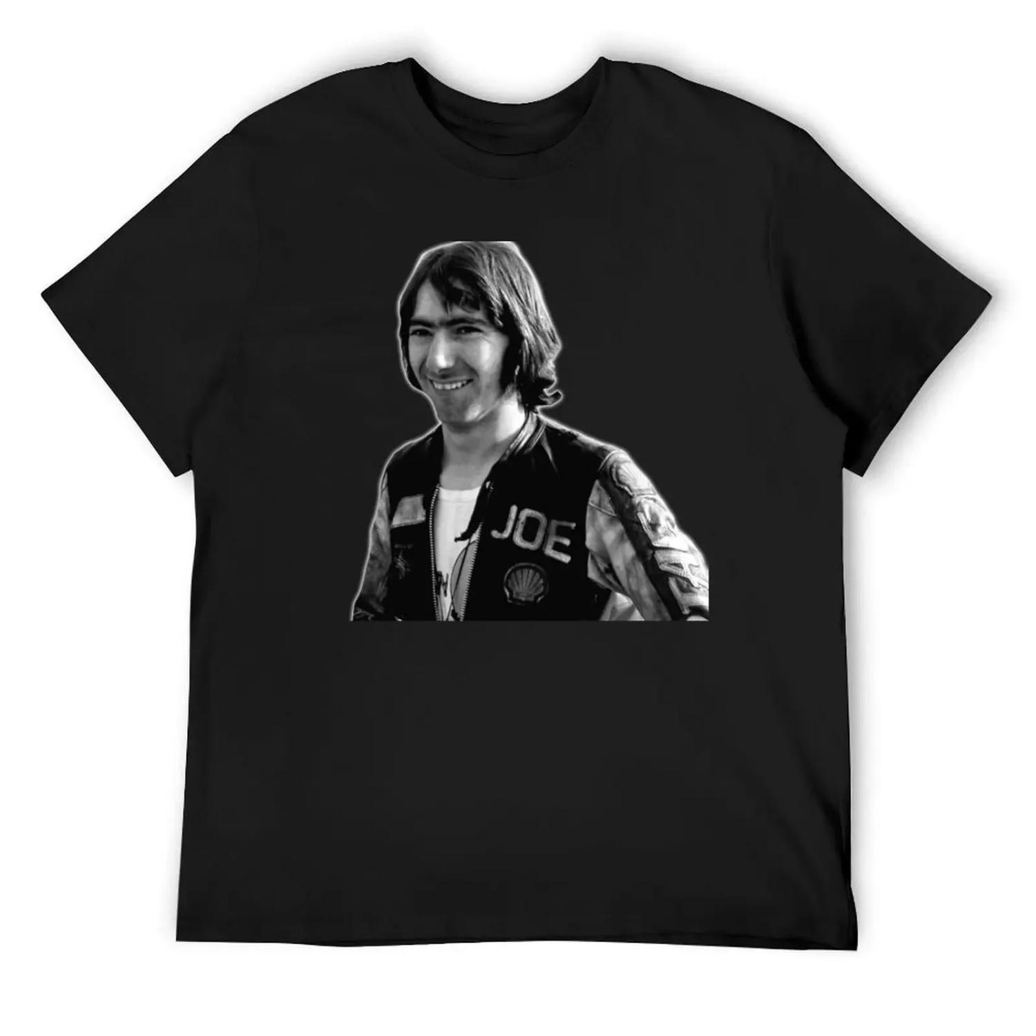 Joey Dunlop, King of the Mountain T-Shirt summer shirt boys whites Short sleeve tee graphic t shirts slim fit t shirts for men S
