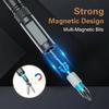 Multi-Function Ratchet Screwdriver Bit Set, Compact 1/4" Drive Ratchet Tool Kit, Professional Repair Tool Set for Phone, PC