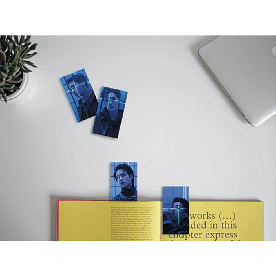 BTS 3D-Foto-Lentikular-Lesezeichen-Beweis, Version 2