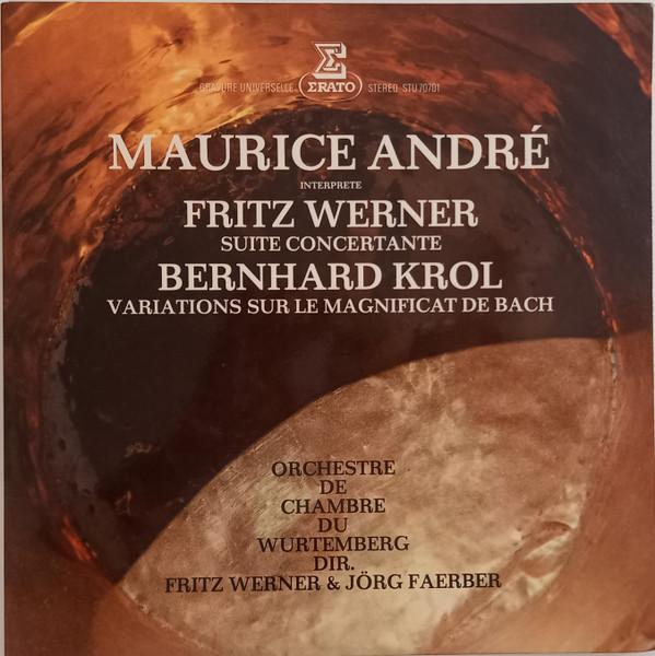 

Грампластинка MAURICE ANDRE FRITZ WERNER WURTTE Морис Андре исполнитель Фриц Верн STU70701 ERATO 1972 Франция Классика Б/у