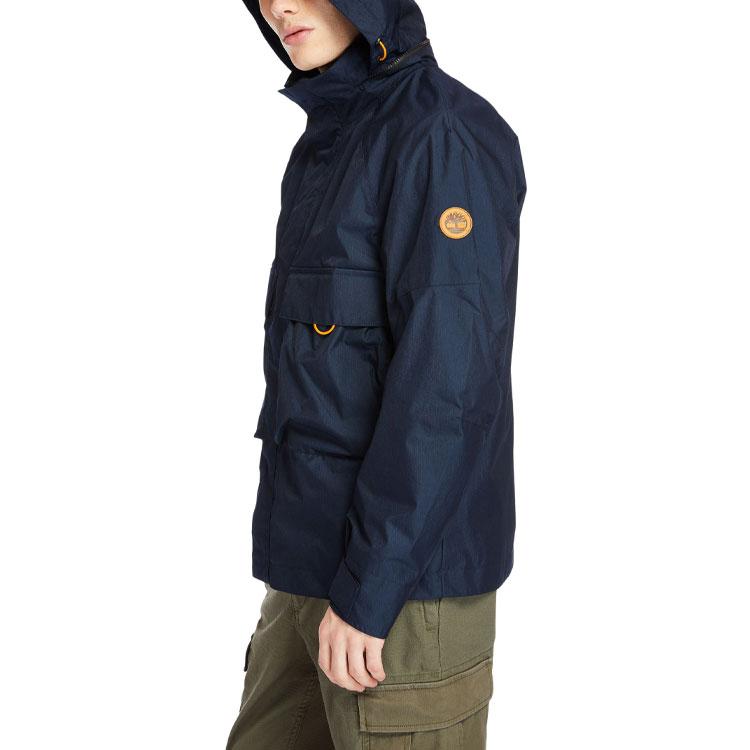 Timberland Jachete impermeabile Bărbați Safir Închis Cu glugă Moderate A24YY-433