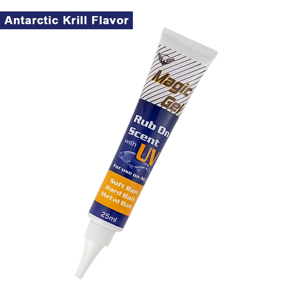 1Tube 25ML Concentrated Fish-Attracting Gel Antarctic Krill Flavor / Fishy Scent Lure Wild Fishing Additive