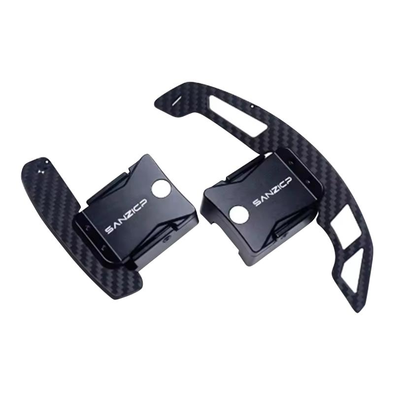 Suitable for Mustang GT/Shelby 15-23 steering wheel paddle shifters carbon fiber magnetic paddle shifters 1