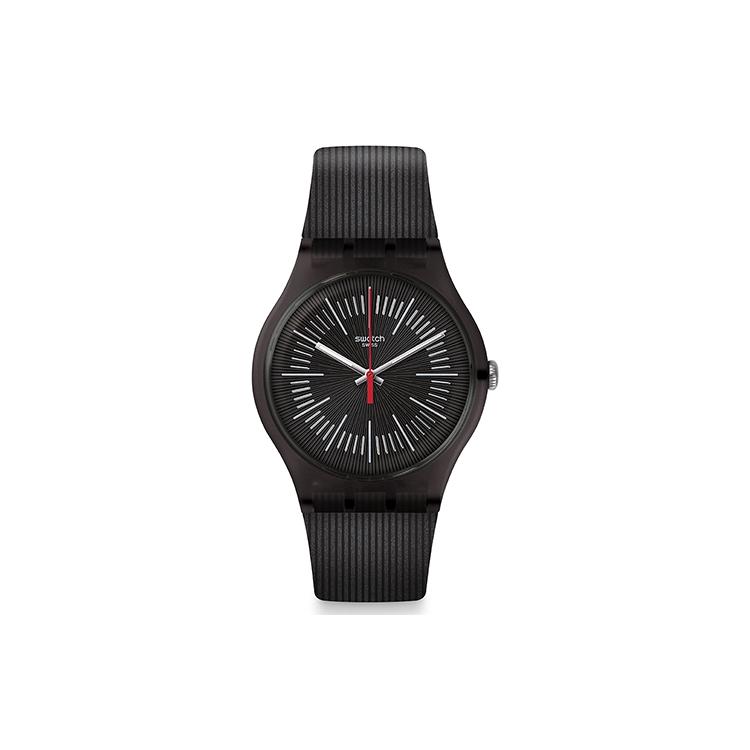 SWATCH Unisex 41mm Black Watch SUOB178 SUOB178 Black