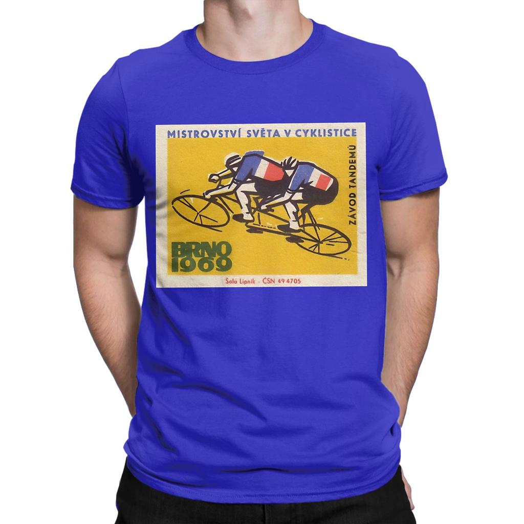 Cycling Poster Novelty 100 Cotton TShirt Cycling Poster Tees Tops For Unisex