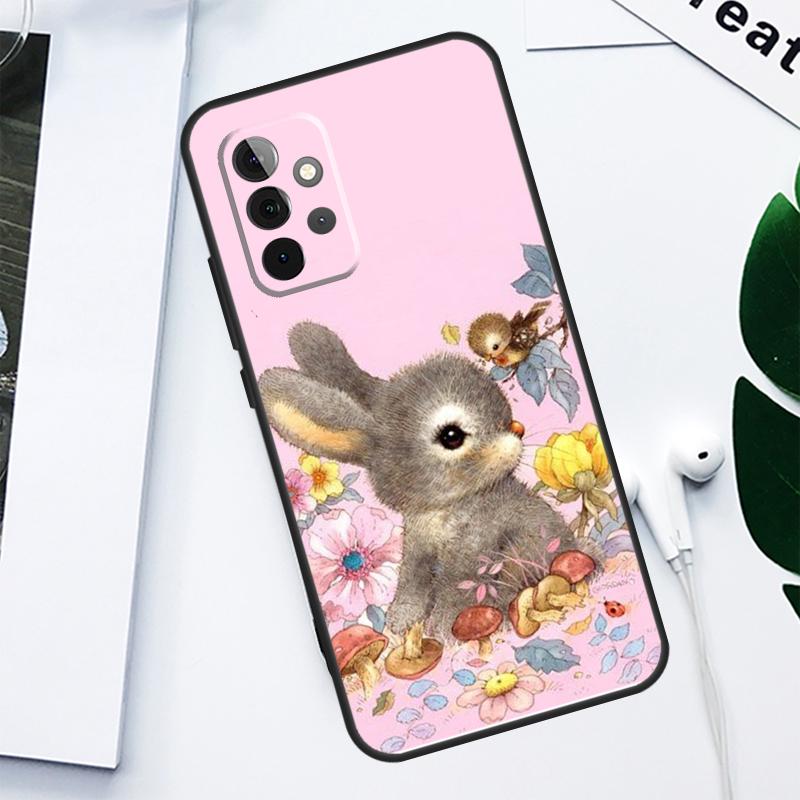 Rabbit For Samsung Galaxy A55 A54 A35 A15 A34 A14 A53 A33 A13 A05 A06 A16 A22 A32 A52 Phone Case