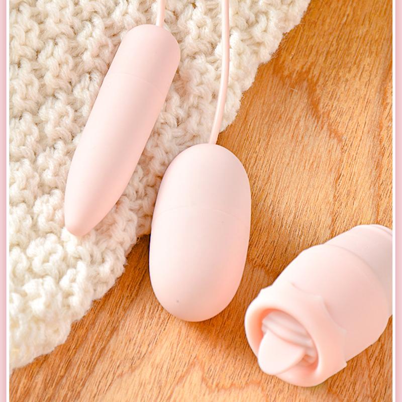 Vibrators USB Double Vibrating Egg Clitoris Stimulator Vagina Massage Vibrator Bullet Female Masturbators Sex Toys For Woman 18