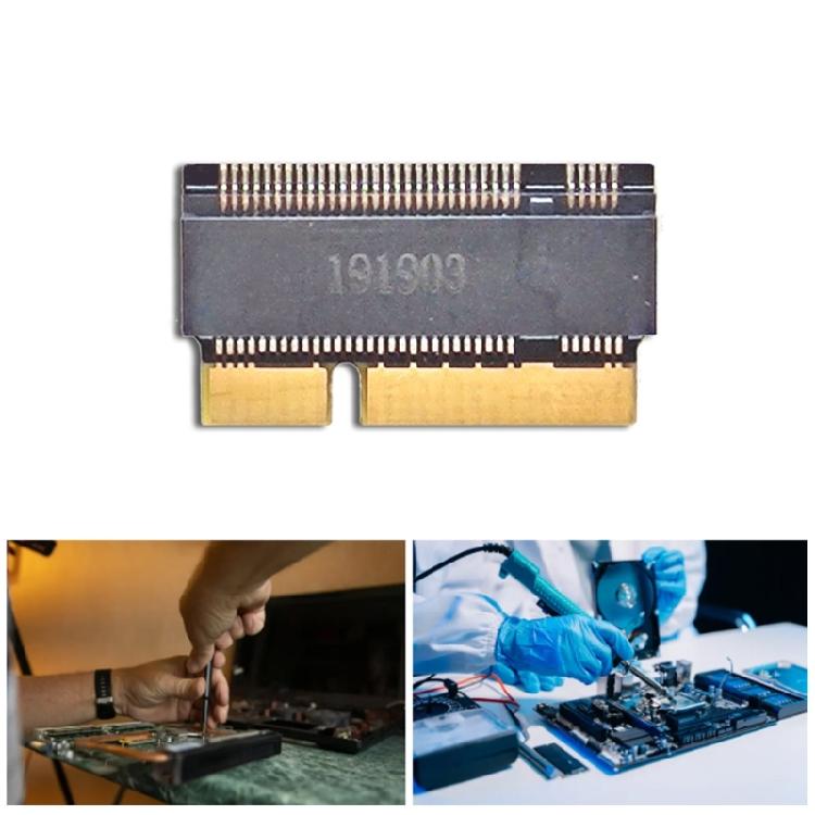 M.2 Hard Drive Expansion Hard Disk Adapter Card Board Converter Card Replacement for 2012 A1398 A1425 Laptop Accessories