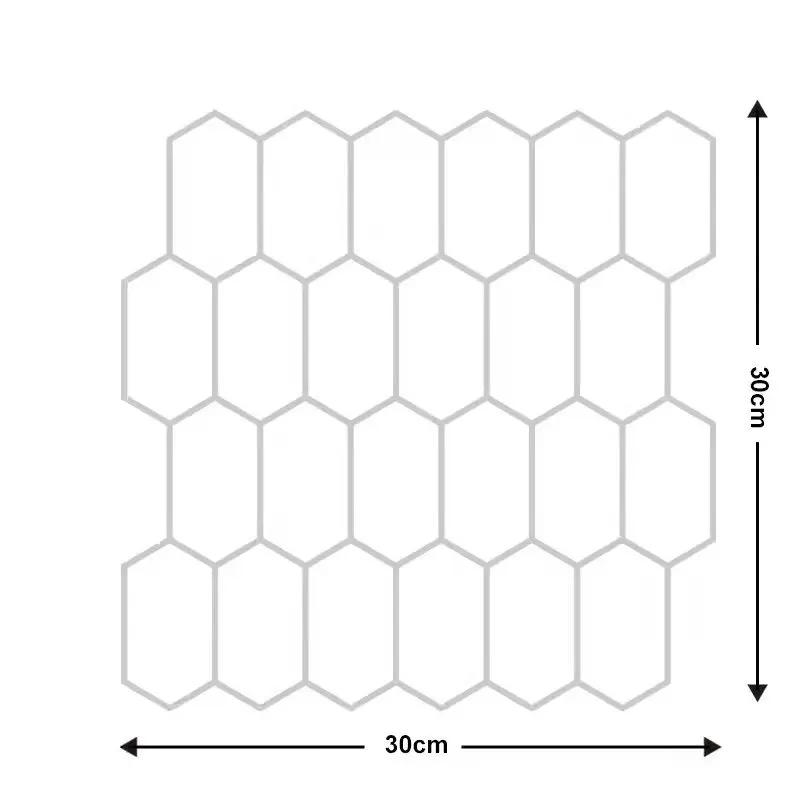 Self Adhesive Tile Wall Sticker - Home Decor 3D PVC Sticker Covers For Kitchen Cupboard Bathroom Waterproof Wallpaper