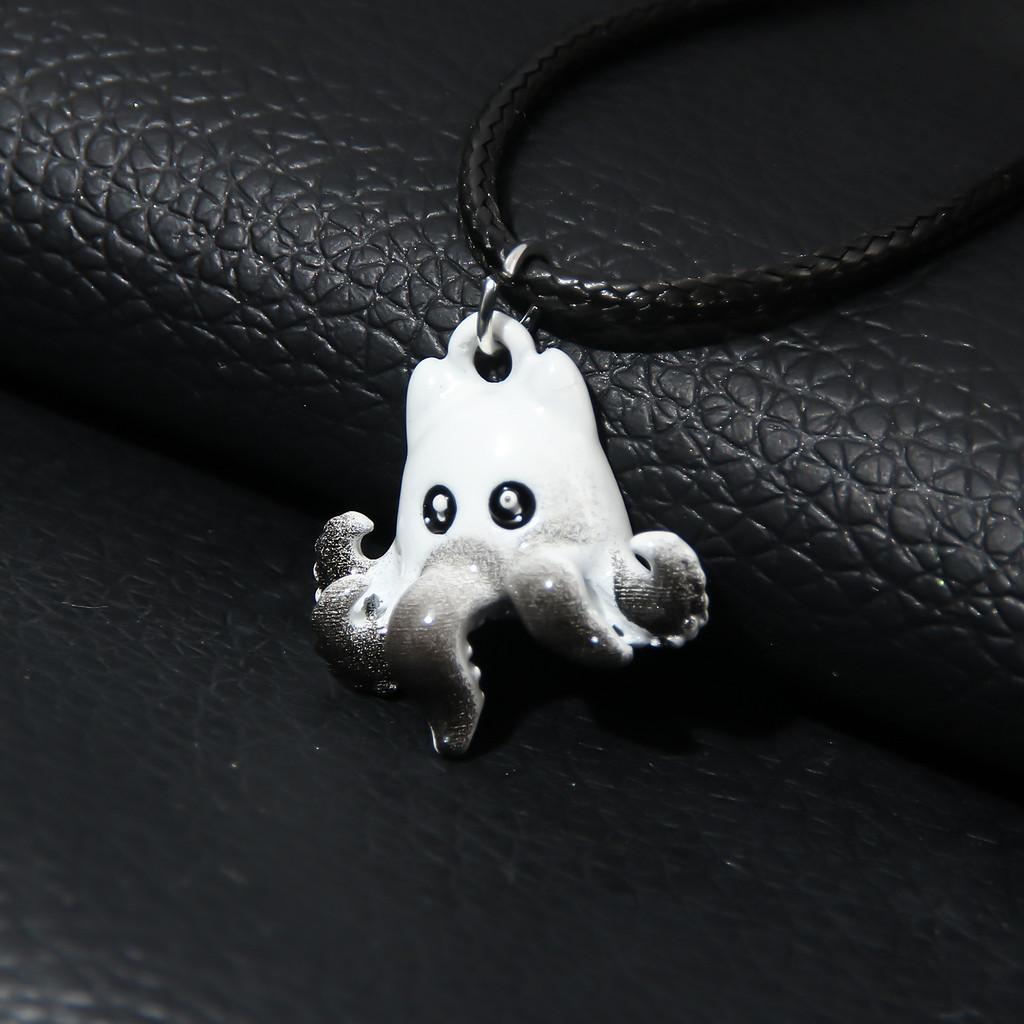 Cthulhu Call Alloy Pendant Necklace With Cute Octopus Design For Birthdays