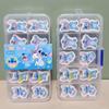10 Stück Disney Stitch Radiergummis, Weich und rückstandsfrei abwischbar, Prüfungs- und Bastelbedarf, Perfektes Geburtstagsgeschenk