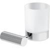 Cersanit Zen S951902 Bathroom Tumbler, Chrome, Wall-Mounted
