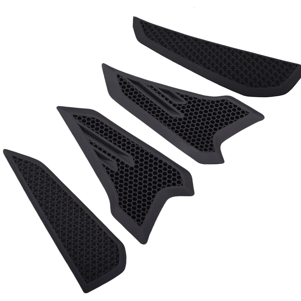 HRuizq 3D Traction Tank Pad for Honda CB650R/E-Clutch CBR650R/E-Clutch (2019-2025) Side Fuel Tank Pad, Tank Pad Protector Sticker Decal, Gas Knee Grip