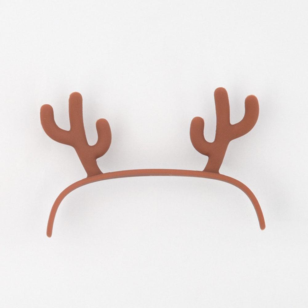 

Multifunction Cute Cartoon Alarm Clock Temperature Display USB Night Light deer headwear (accessories)#0
