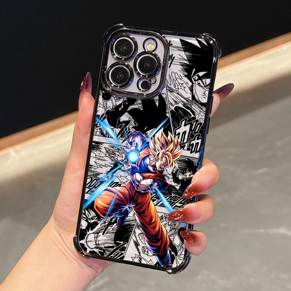 Japanese Anime D-Dragon Balls Funda For iPhone 17 Pro 16 15 14 13 12 11 Pro Max Case 17 Plus 17E 16E 17Air Silicone Phone Cover