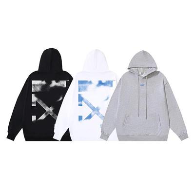 Autumn/Winter 2025 Unisex Blurred Arrow Pattern Hoodie