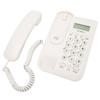 Tischtelefon Anrufer-ID Wandhalterung Minimalistisch Kabelgebundenes Haustelefon für Zuhause Hotel     Telefonleitung