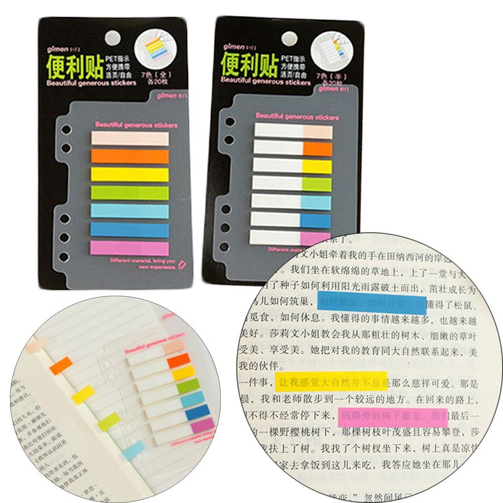 Cheap Office Supplies Bookmark Tab Strip Key Points Sticky Notes Paster ...