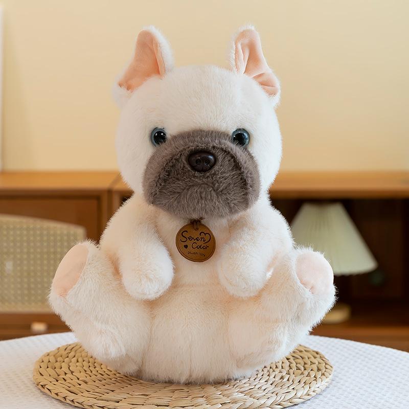 

Cute Shar Pei dog doll doll for children to sleep throw pillow simulation dog plush toy large size 25cm【0.28kg】