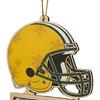 Wooden Money Holder Christmas Ornament Football Helmet Cash Gift Card Holder Sports Fan Gift for Men Players Coaches