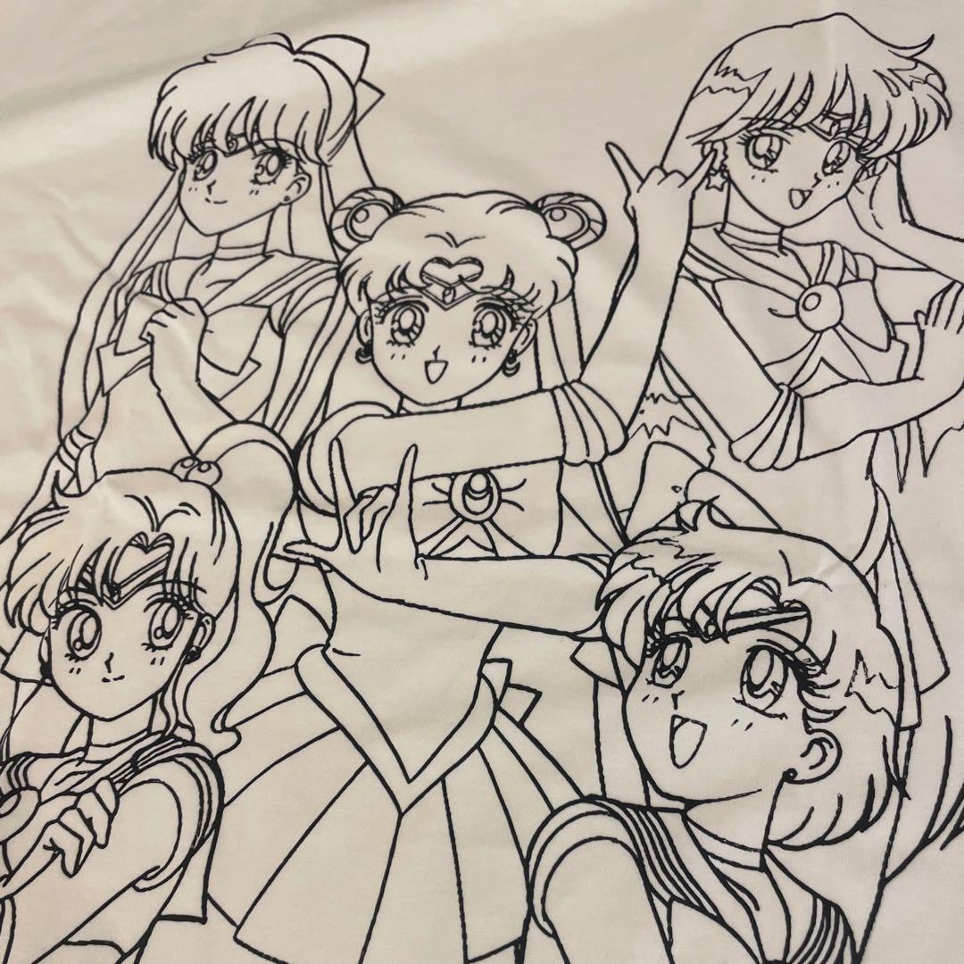 

[USED] 24-hour limited discount Sailor Moon T-shirt, character T, anime T, Y2K