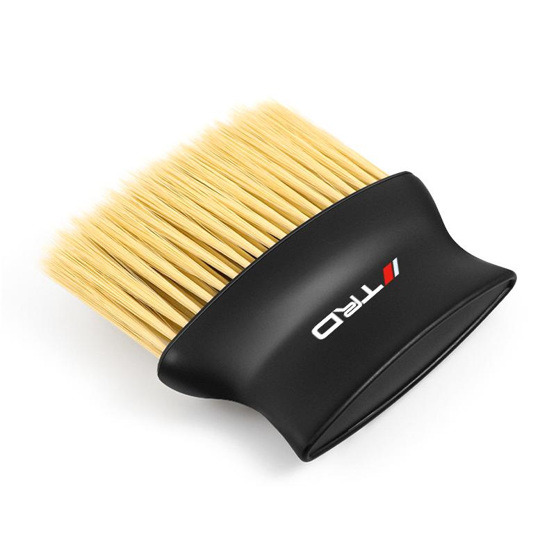 1Pcs Car Dedusting Brush Air Outlet Cleaning Brush Car Accessories for TRD Toyota Corolla Yaris Aygo GT86 Gr Prius RAV4 Camry Auris