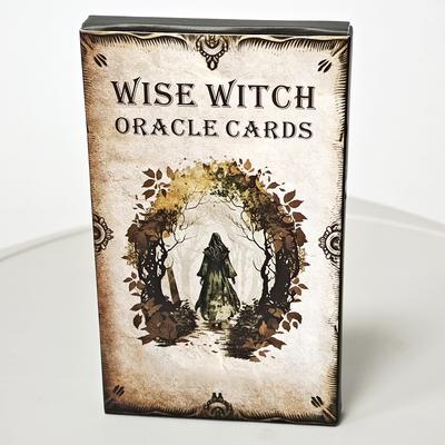 12*7cm Wise Witch Oracle Deck 20 Pcs Oracle Cards Divination Tool, Tarot Reading, Witchcraft, Wicca, Grimoire, Bos