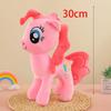30CM Kawaii Lying Unicorn Plush Toy Stuffed Soft Cute White Pink Horse Appease Doll Toys for Kids Girls Birthday Gift New
