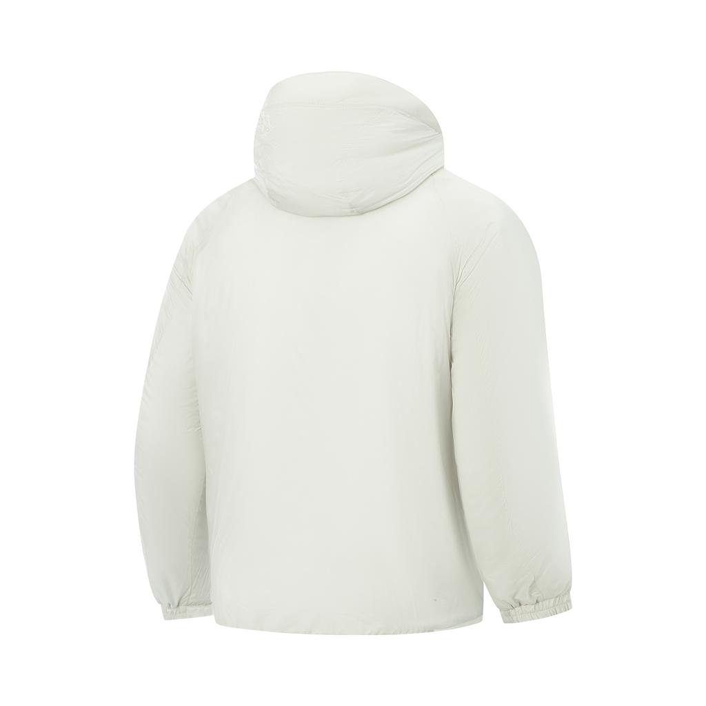 Li Ning Fitness Series Loose Hooded Logo Cotton Jacket Men Jacket AJMV257-1