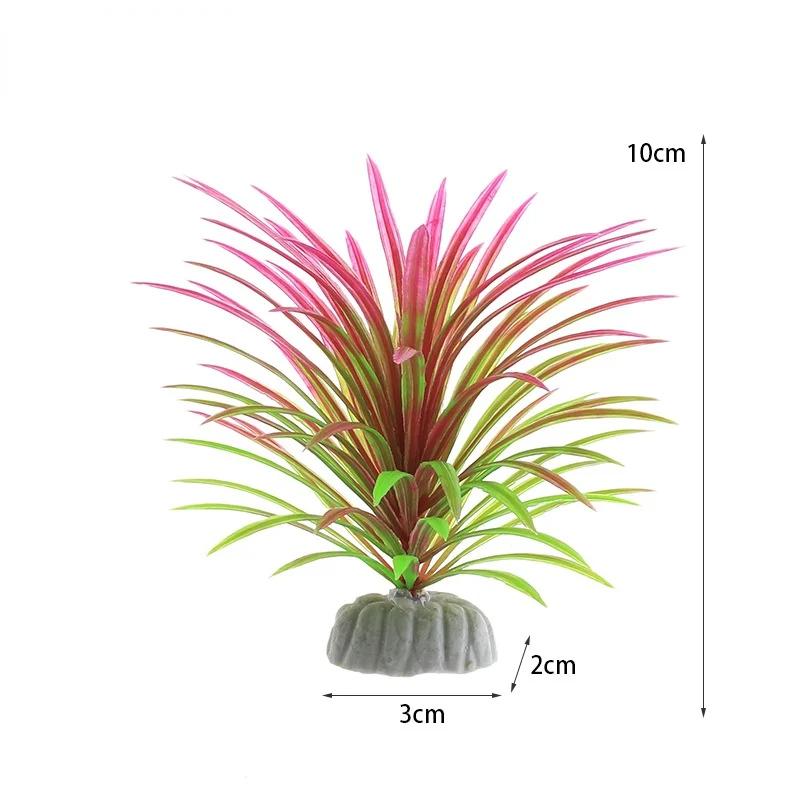 PVC Aquarium Decorative Simulation Artificial Leaves Plant Environmental Protection Materials Aquarium Decorative Accessories