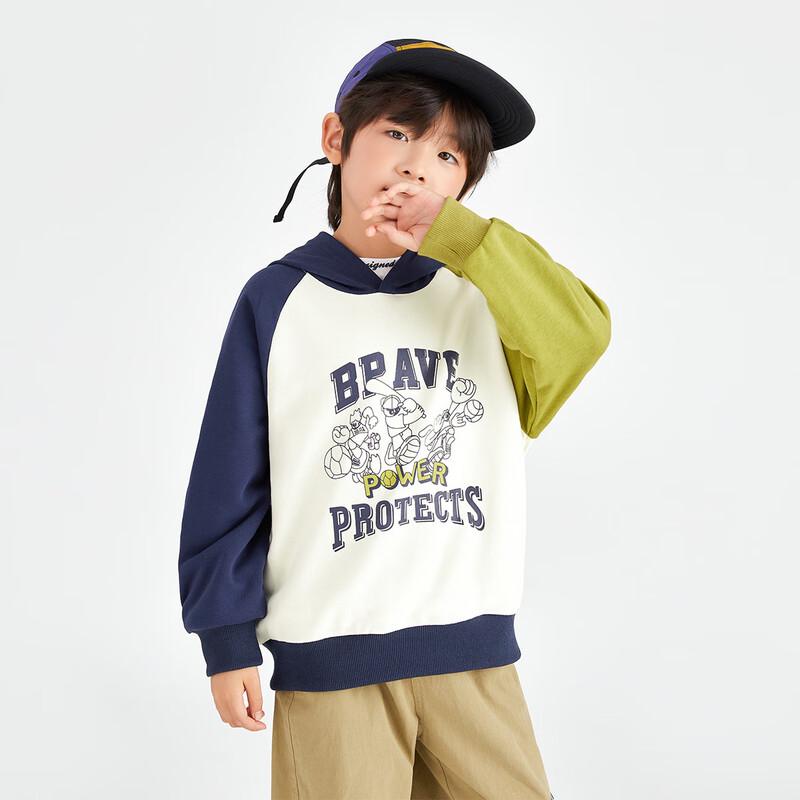 DODU Family Boys  Casual Hooded Pullover Sweatshirt 110