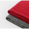 Winterschal für Damen, warm, gestrickt, dick, weich, elastisch, Schals mit verdrehter Textur, breit, lang, winddicht, Nackenschutz
