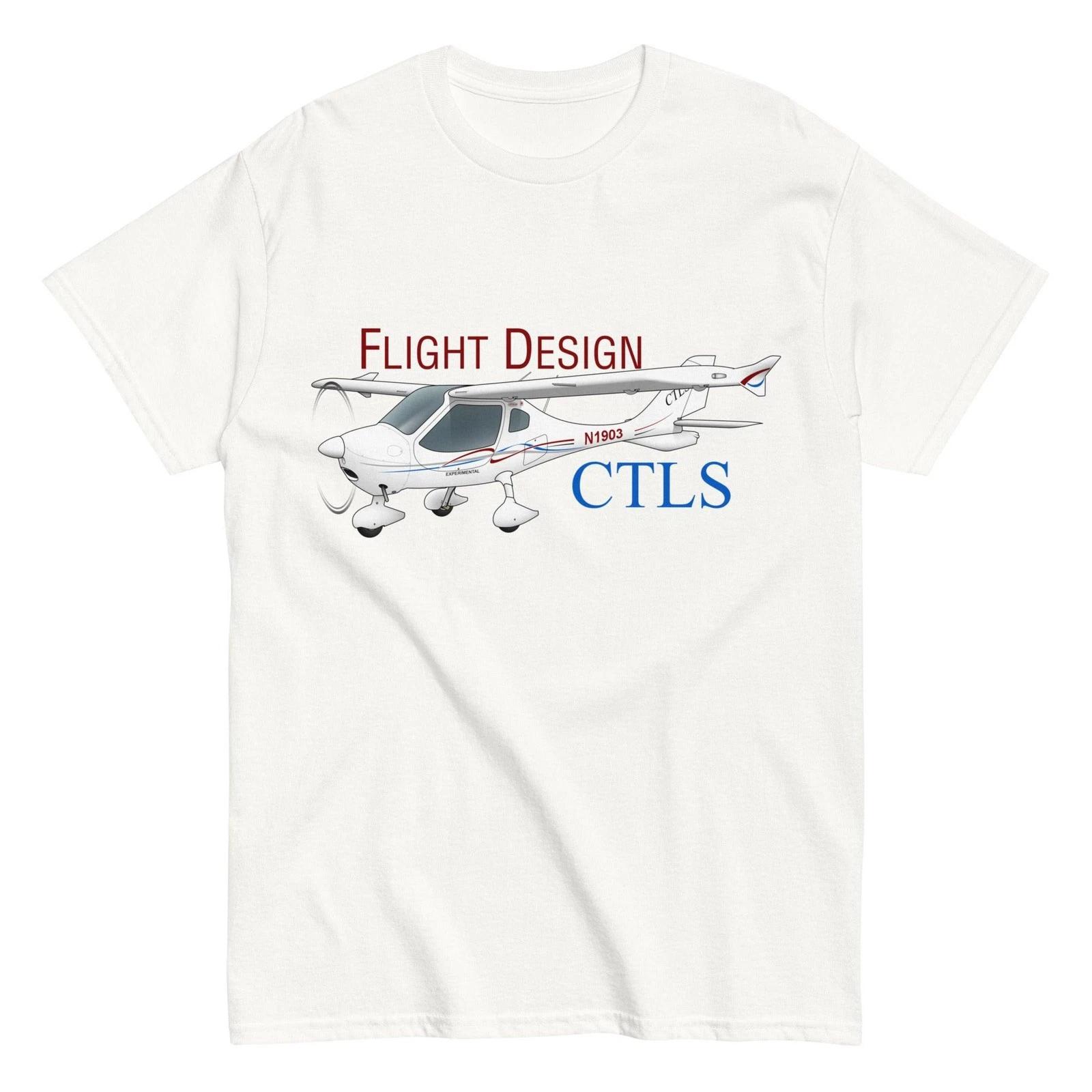 

Flyboy Toys Flight Design CTLS Airplane T-Shirt | Custom CTLS Pilot Gift 3XL