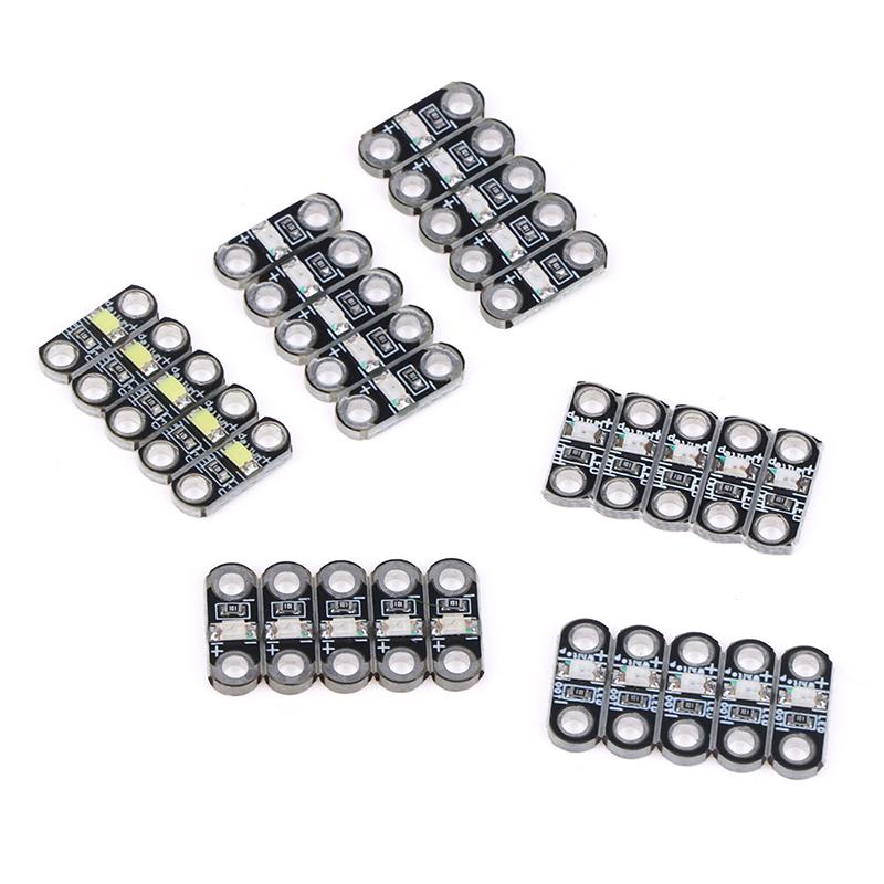 5Pcs High Quality 3-5V 40MA LilyPad Led Orange/Yellow/Green/White/Blue/Red Small LED Light Module For DIY KIT 3V-5V SMD DIY Kit