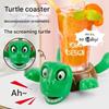 Creative funny frightened turtle with eyes wide open fun sounding beverage coasters table decoration kettle