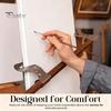 Ergonomic Wrist Support 2Pcs Artist Hand Bridge, Adjustable Easel Rest Bar, Artists Metal Stabilizer Tool for Painting Drawing Craft Projects