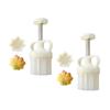 Maple Leaf Shape Desserts Mold Durable Chinese Pastry Mold Practical Hand Press Mould Versatile Pastries Baking Tool