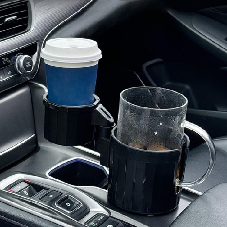 Water Bottle Extender Car Water Cup Holder Universal Vehicle Drink Holder Double Car Cup Holder Expander Expandable Base