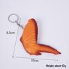 Simulated French Fries & Fried Chicken Keychain - Food Model Props and Toys