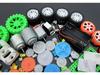 Luxury Science & Education Motor Gear Pack: 112-Piece Plastic Gear, Axle, Motor & Tire Model Accessories