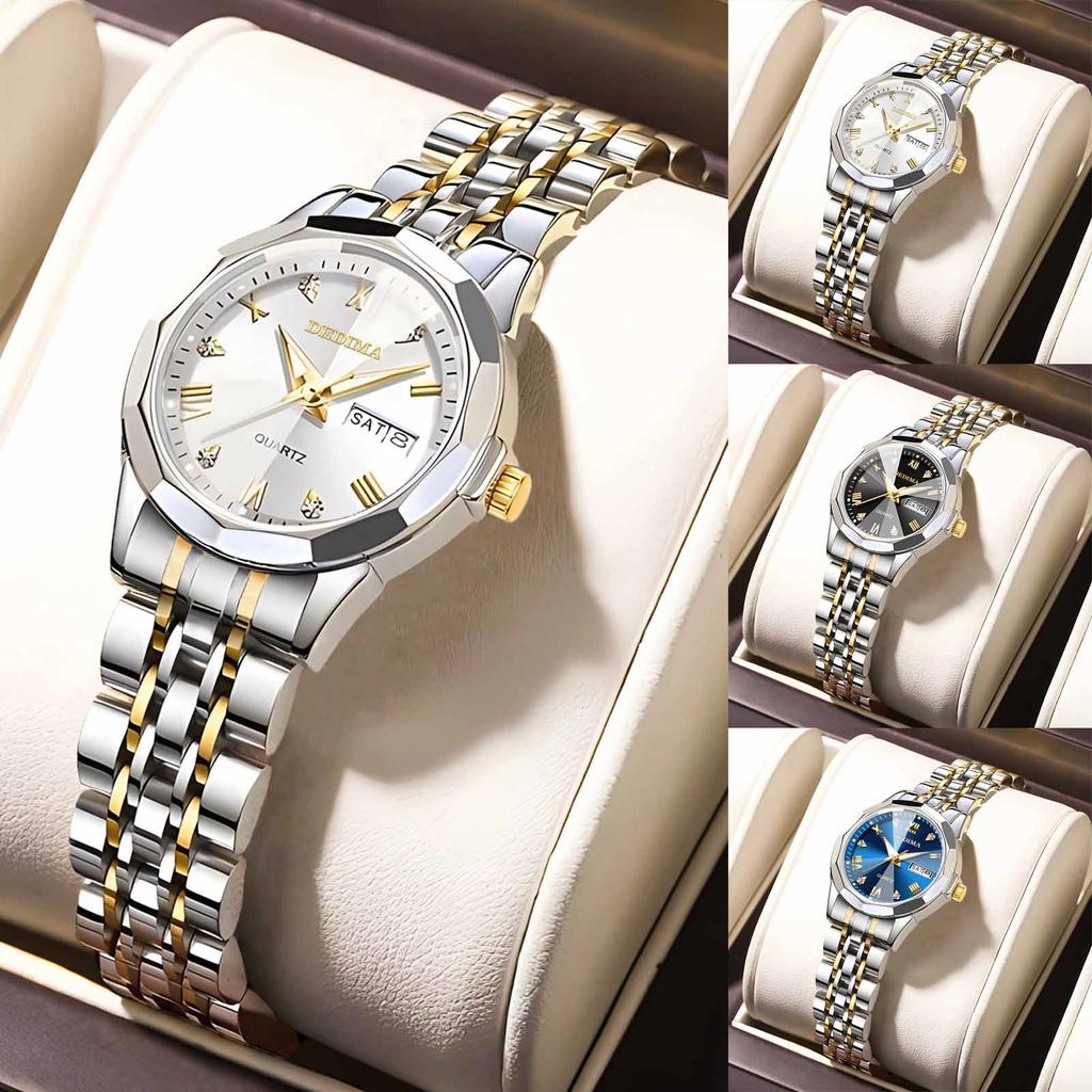 Dámské módní kožené hodinky