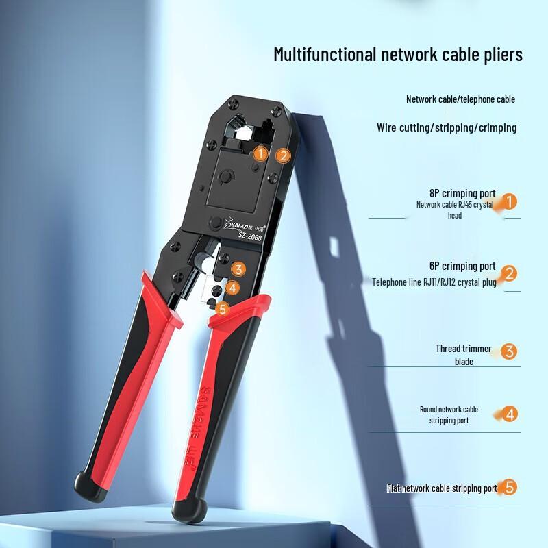 Shanze Professionelles Netzwerk-Werkzeugset