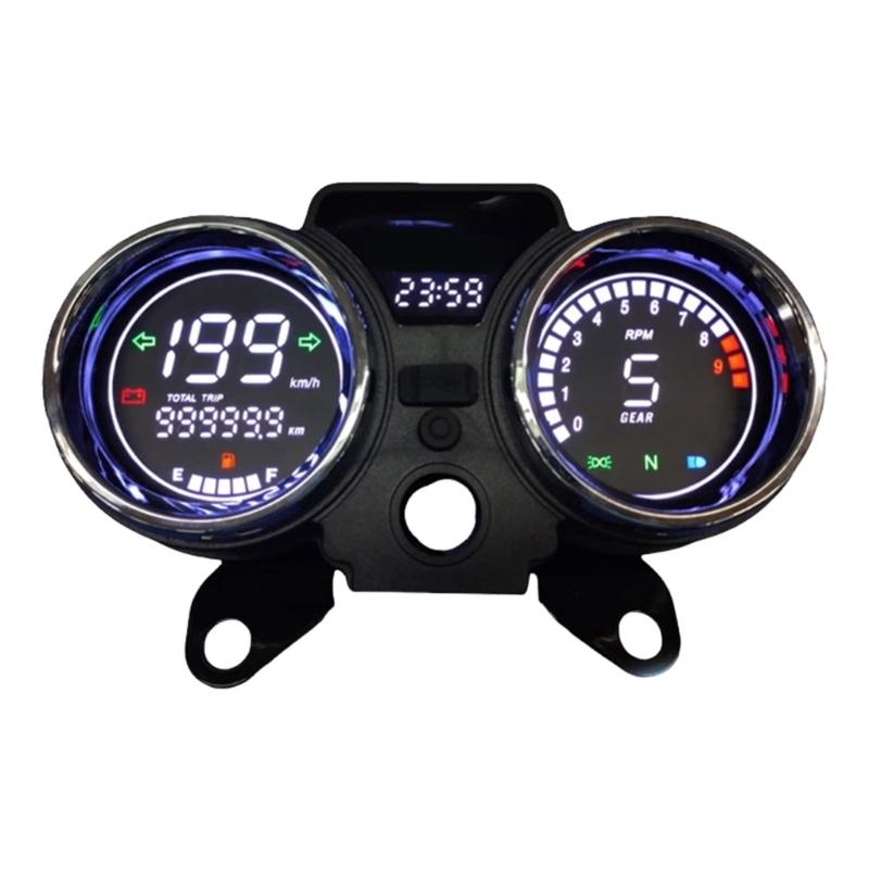 Digital Speedometer Odometer Dashboard Suitable for RC250 150Gato 250cc Waterproof Motorcycle Instrument LED Tachometer