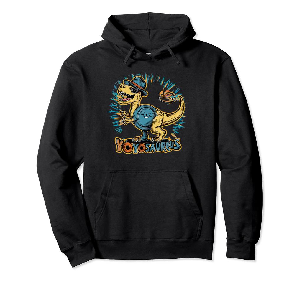 Yoyosaurus Funny Yoyo Dinosaur Yoyoyosaurus Hoodie