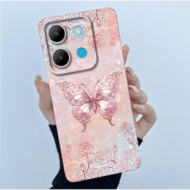 For Infinix Smart 7 X6515 Case Smart 7 HD X6516 Fashion Simplicity Cover Soft Silicone Phone Case For infinix Smart7 Plus Shells